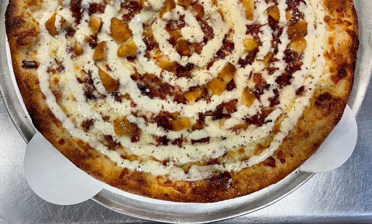 Chicken Bacon Ranch Pizza