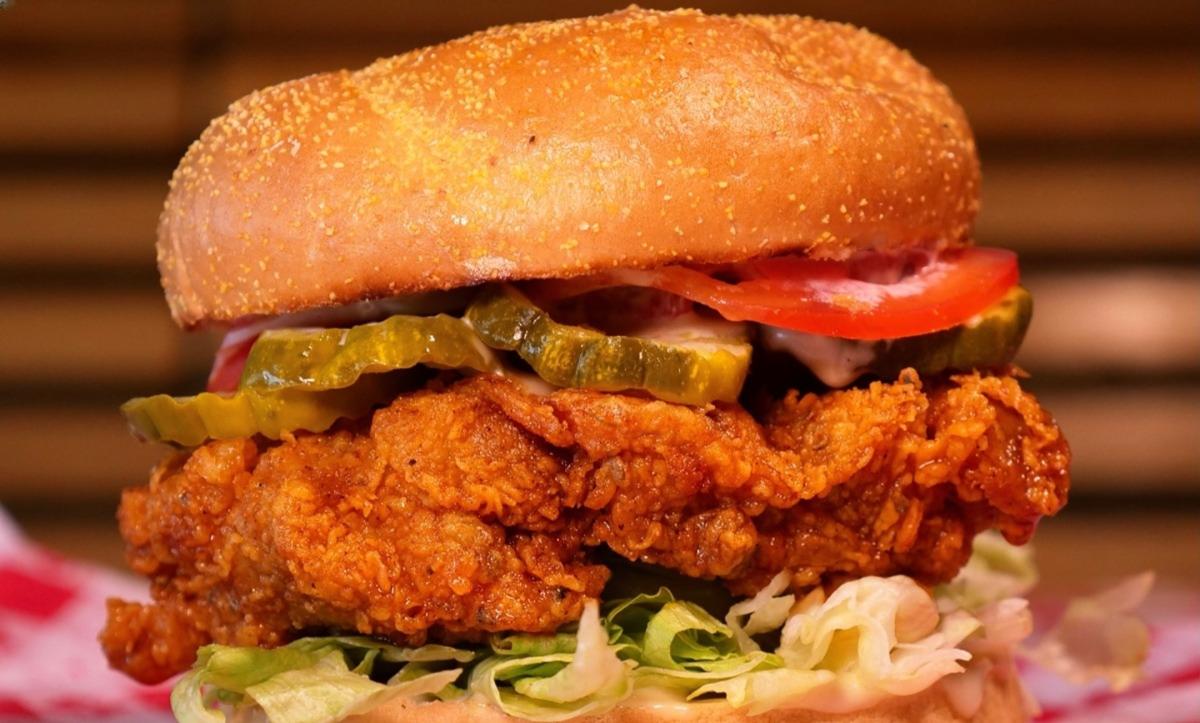 Nashville Hot Fried Chicken Sandwich
