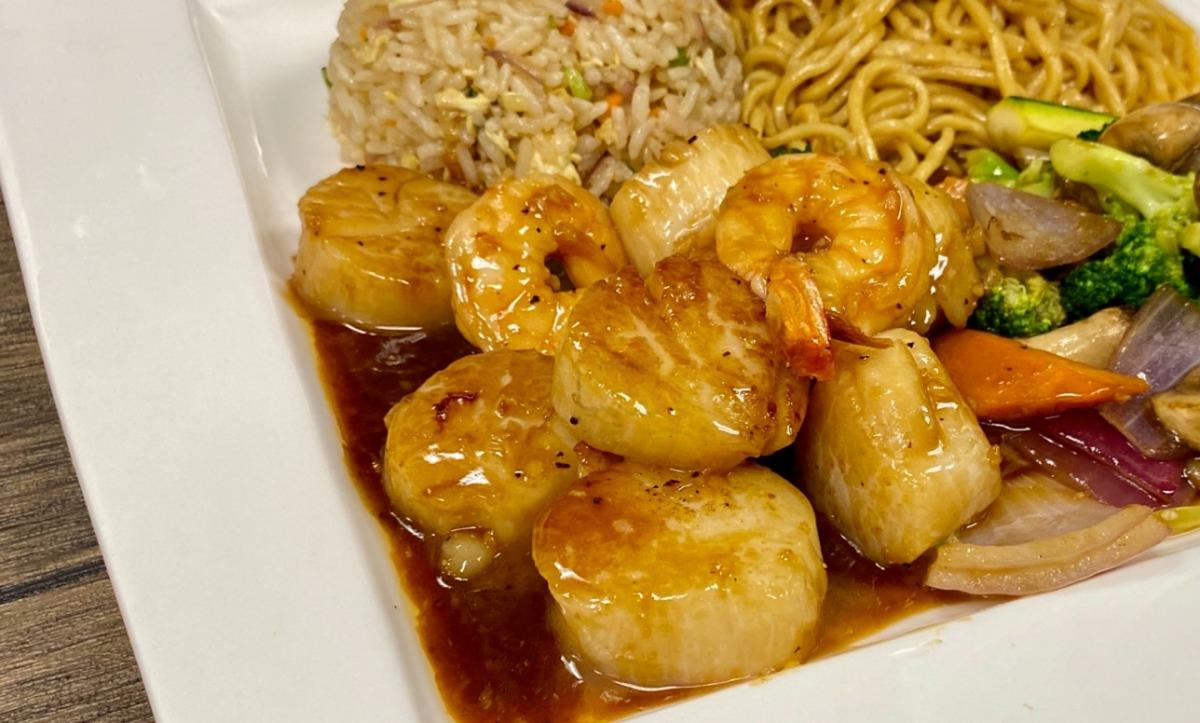 Hibachi Scallops Dinner