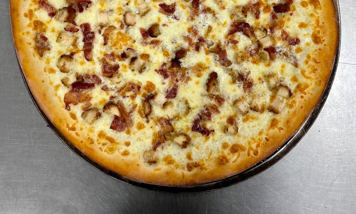 Chicken Bacon Ranch Pizza