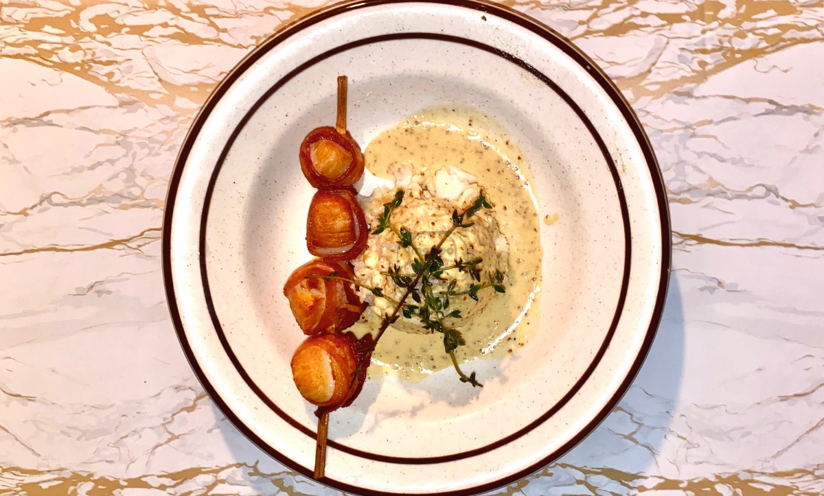 Black Forest Bacon Wrapped Sea Scallops
