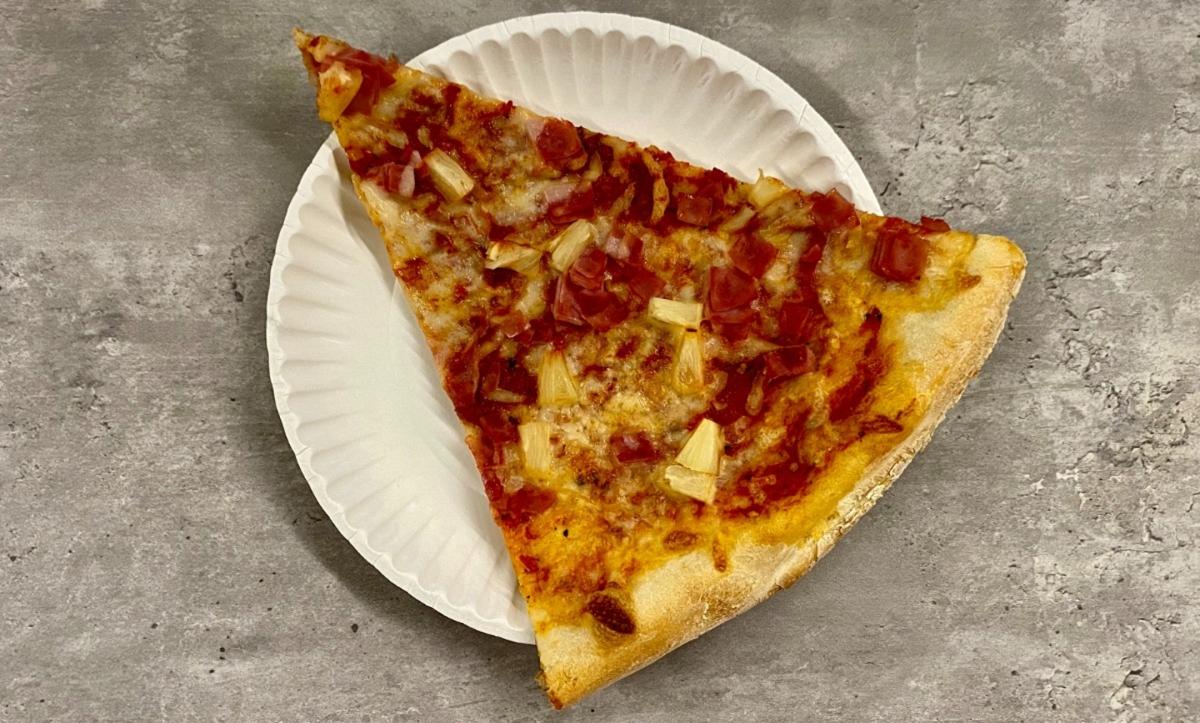 Slice of Hawaiian Pizza