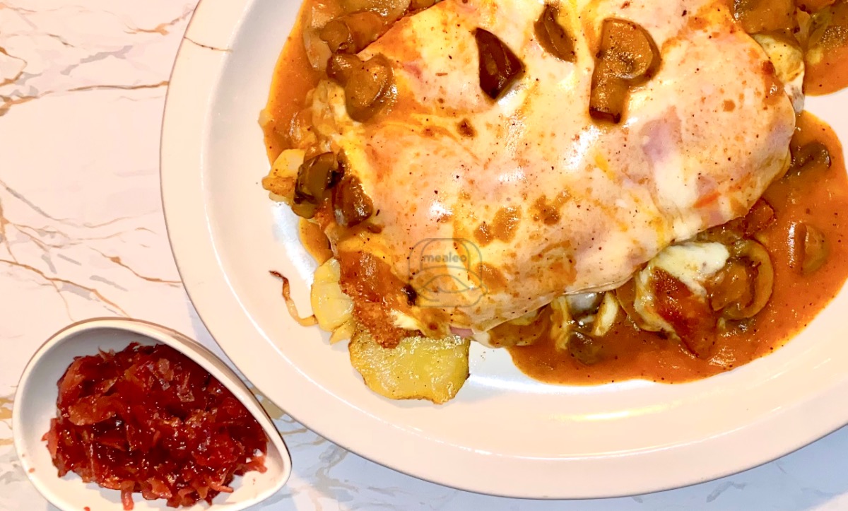 Black Forest Veal Schnitzel