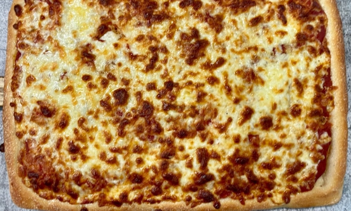 Square 12-Cut Cheese Pizza
