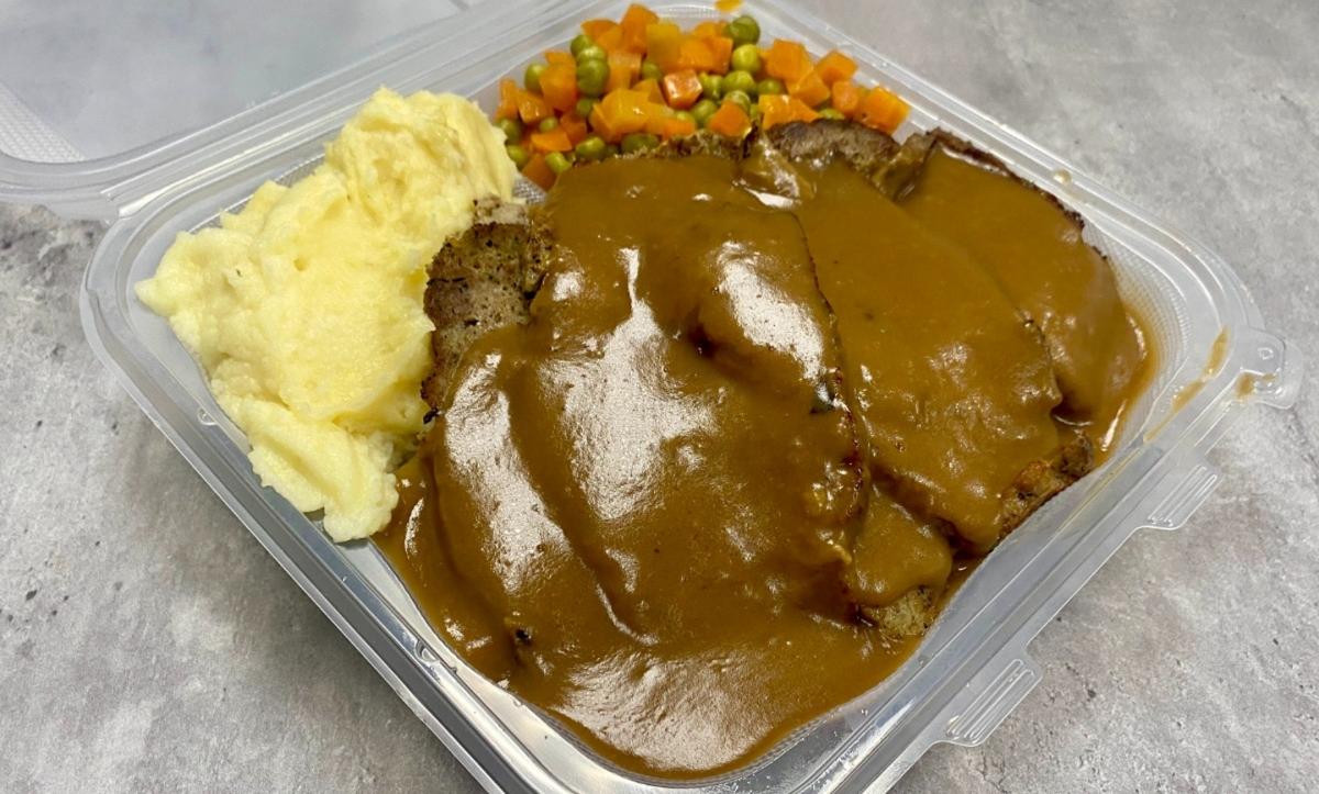 Hot Meatloaf Sandwich