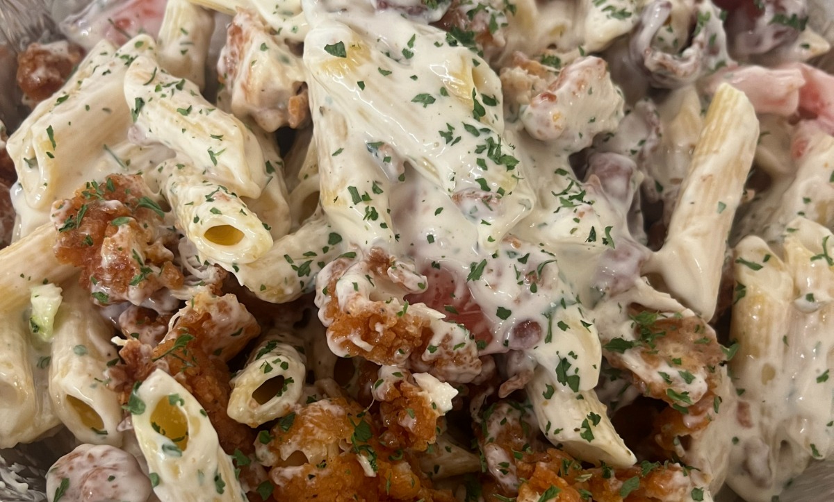 Chicken Bacon Ranch Pasta