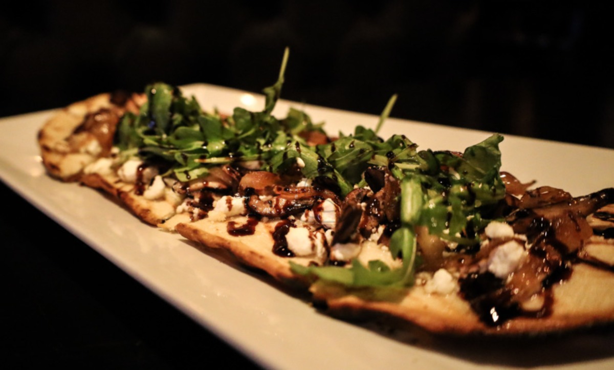 Grilled Zucchini & Buratta Flatbread