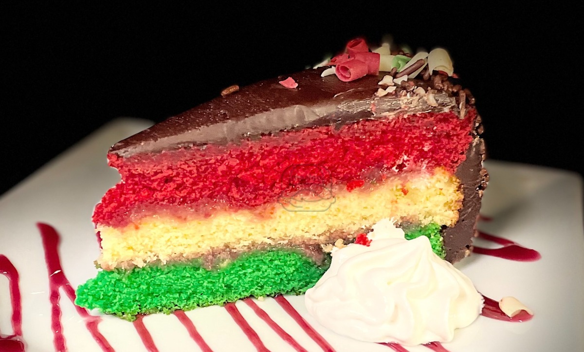 Italian Rainbow Cake