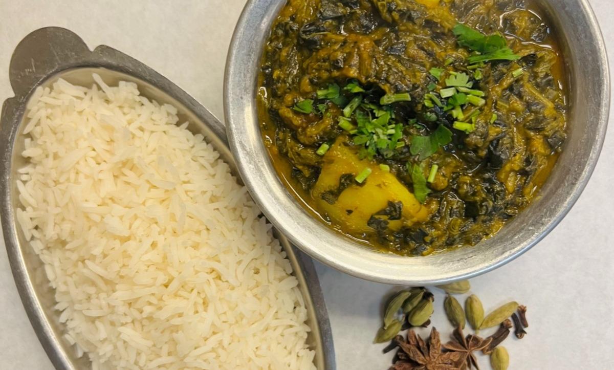 Palak Aloo (VEGAN)