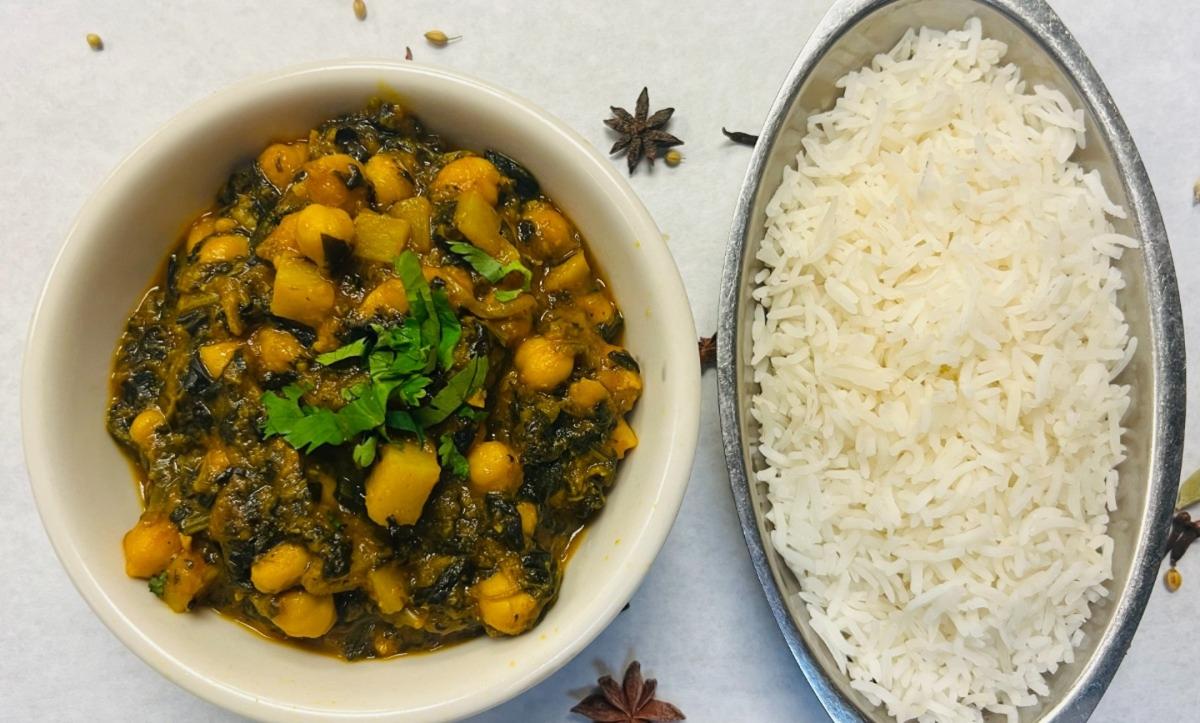Chana Palak (VEGAN)