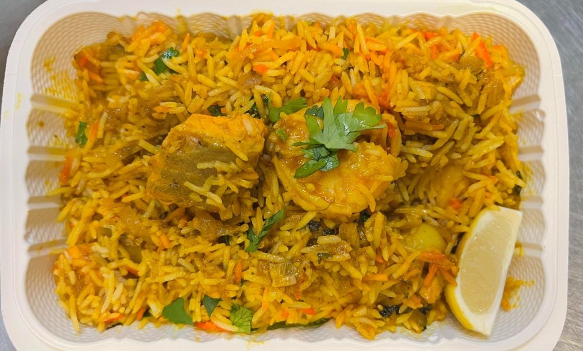 Seafood Biryani