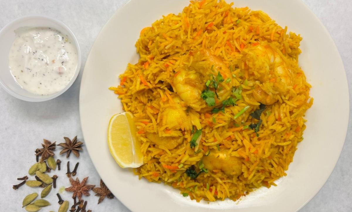 Shrimp Biriyani