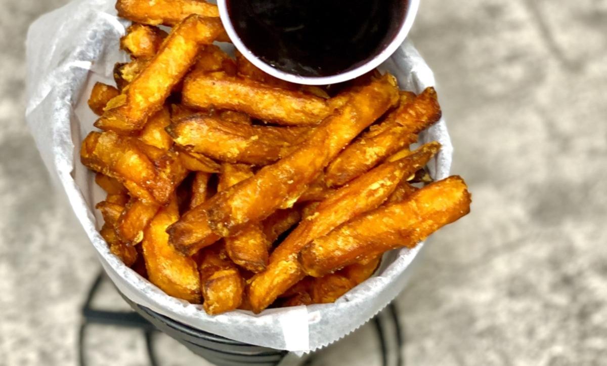 Basket of Sweet Potato Fries