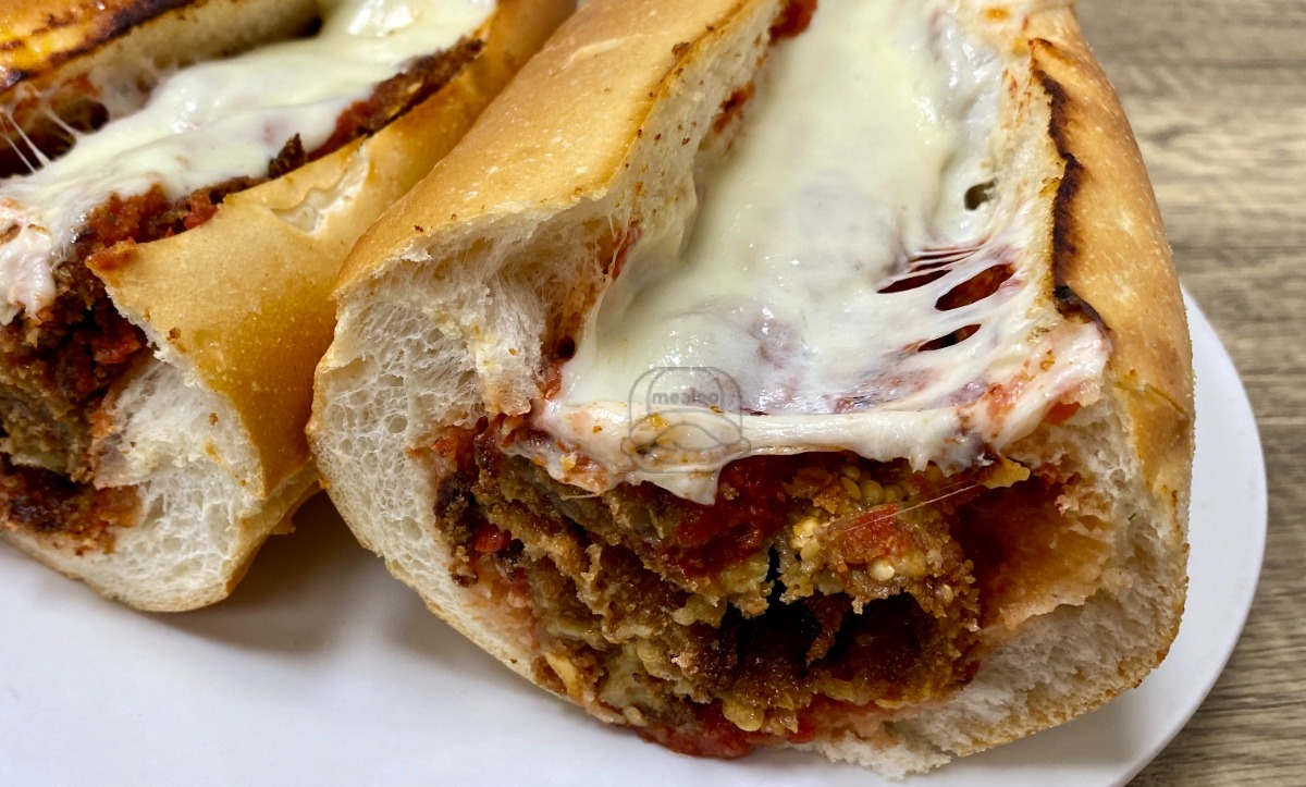 Eggplant Parmigiana Sub