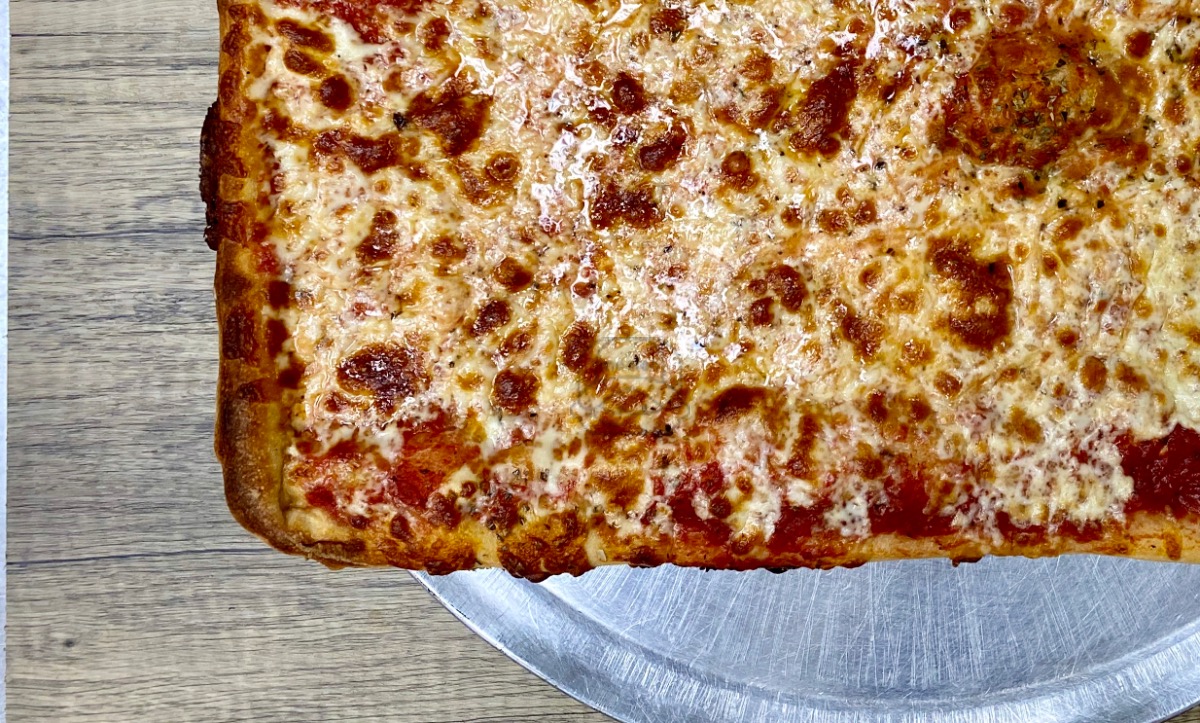 24-Cut Square Cheese Pizza