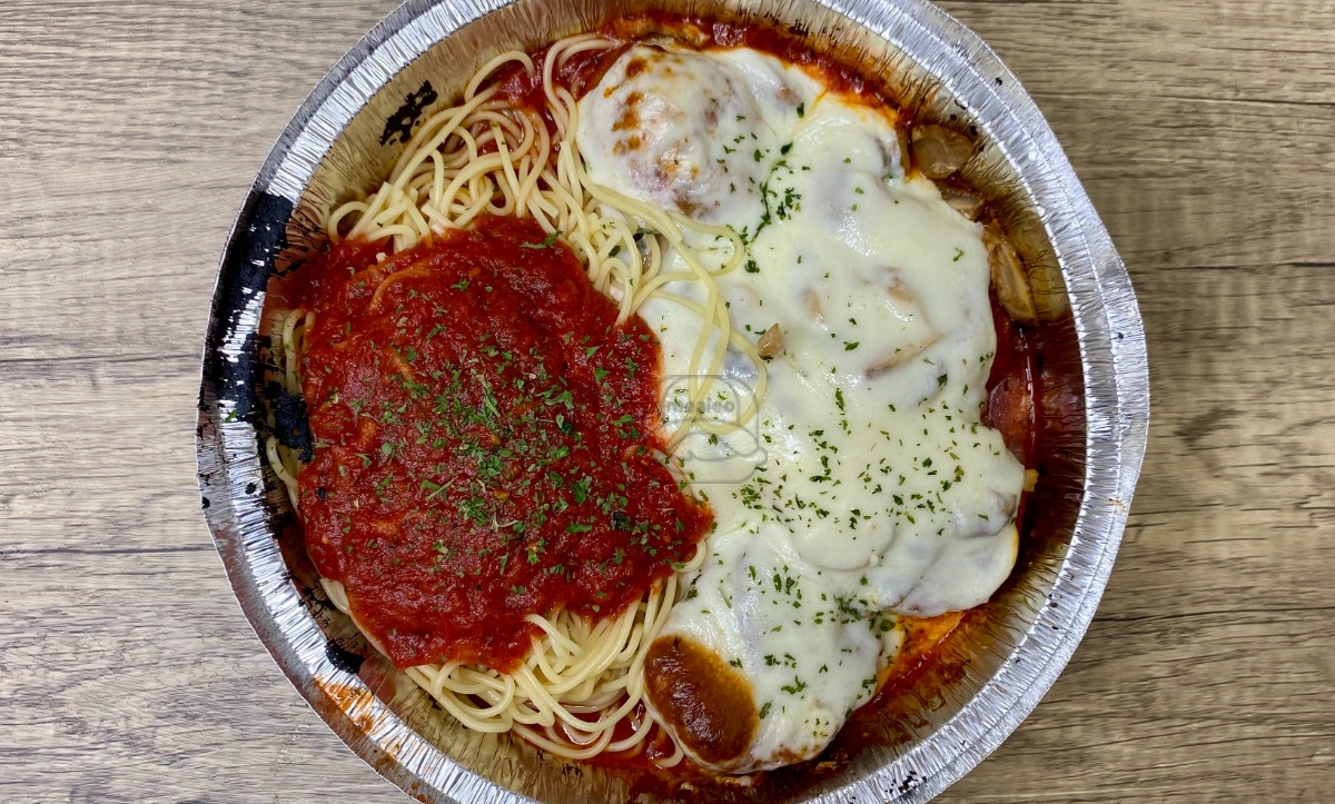 Meatball Mushroom Parmigiana