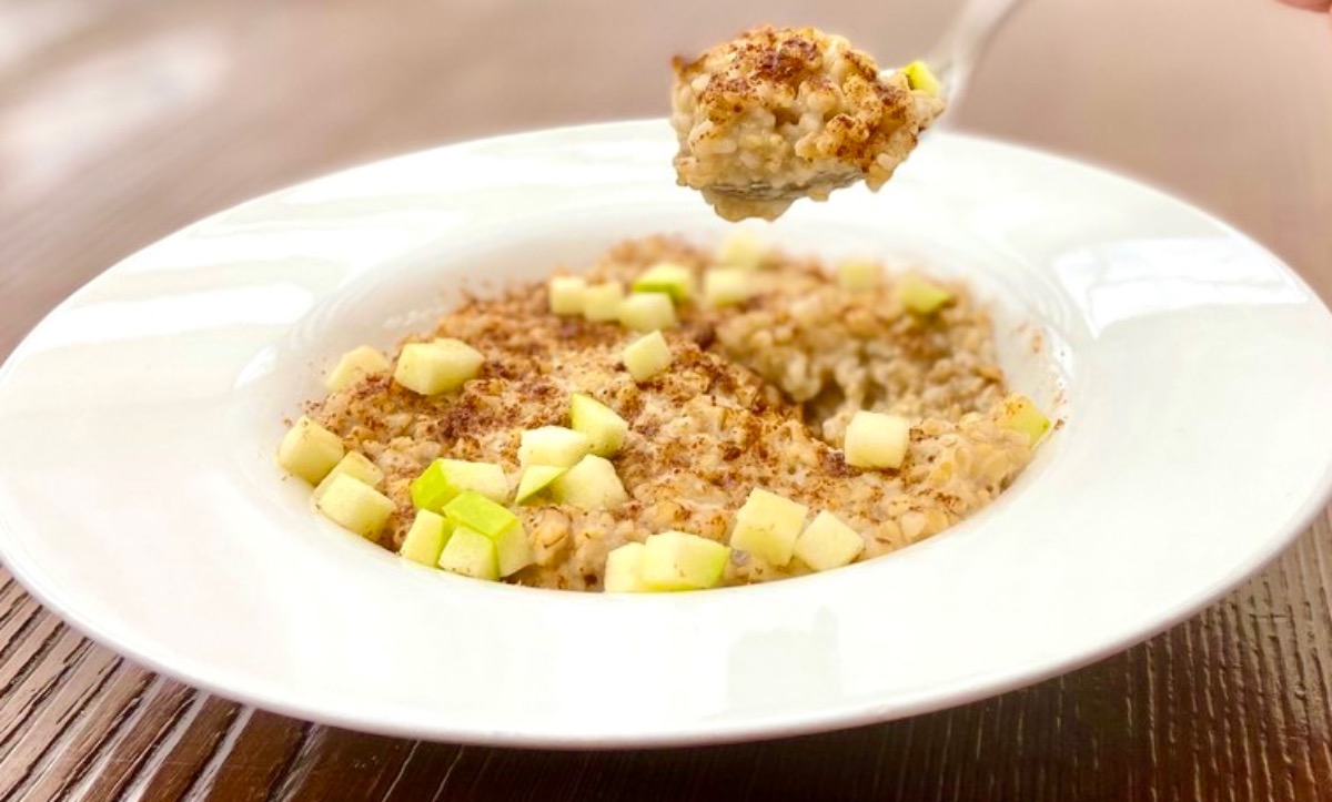 Apple Oatmeal Souffle
