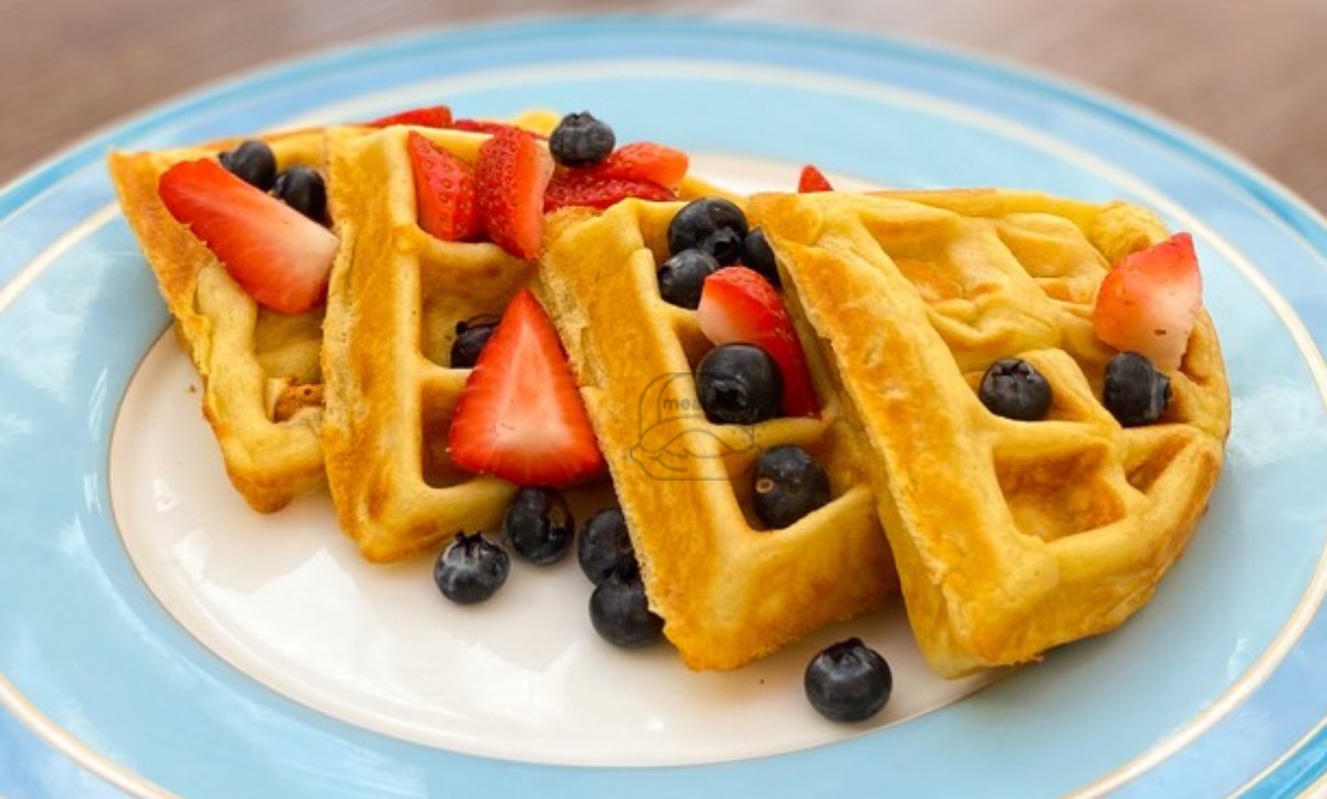 Golden Belgian Waffle
