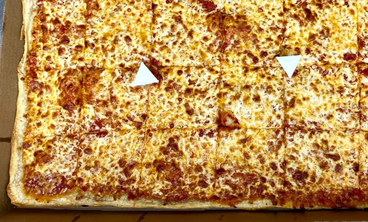 Square Cheese Pizza (24 Cut)