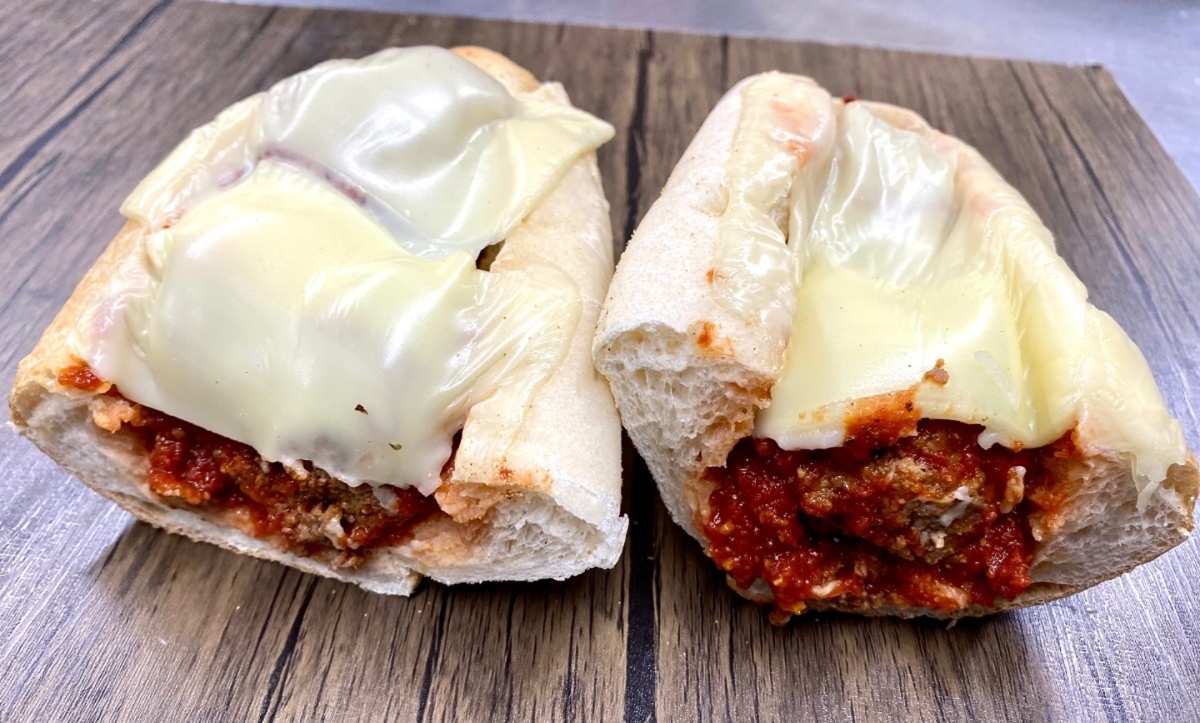 Meatball Parmigiana Sub