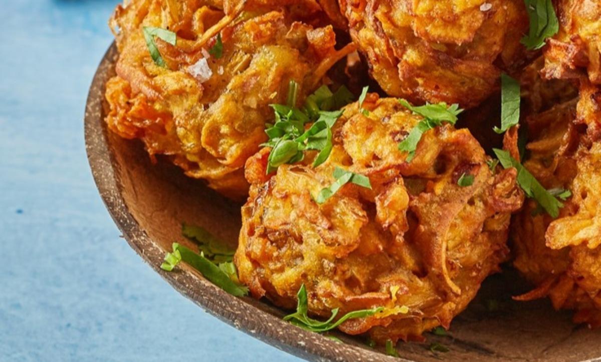 Onion Pakora (gluten free)