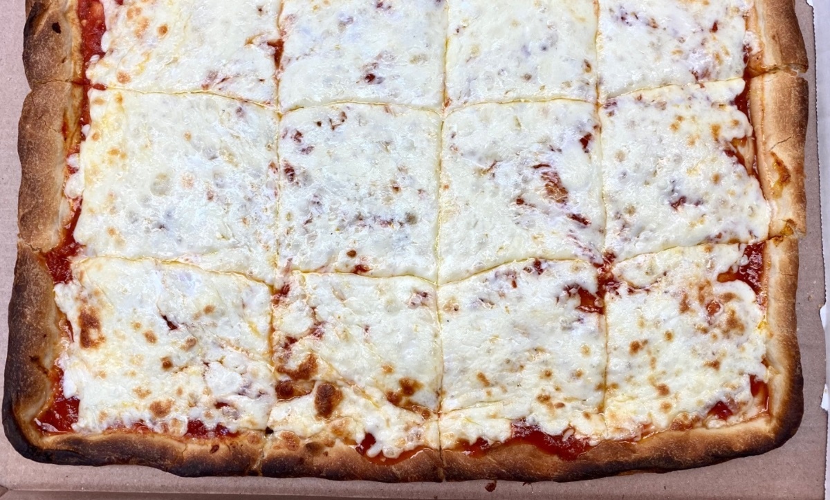 Sicilian Cheese Pizza (12 Cut)