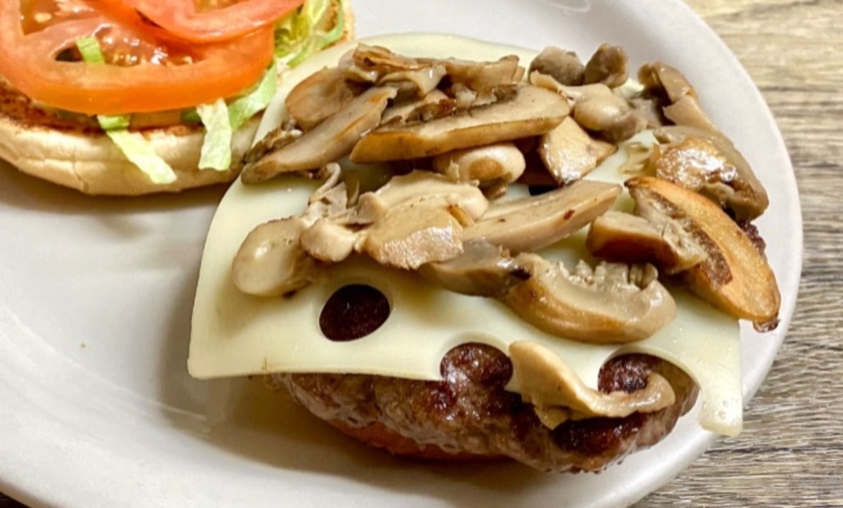 Mushroom & Swiss Burger