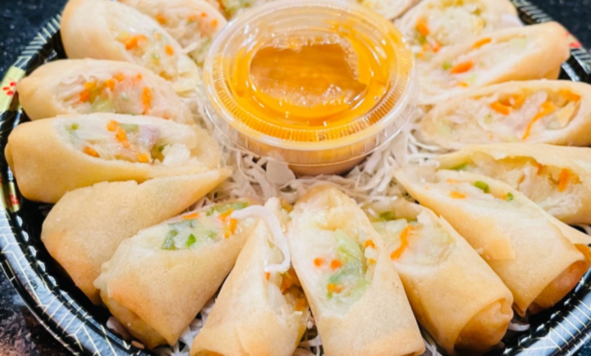 Vegetable Spring Rolls (Party Platter)