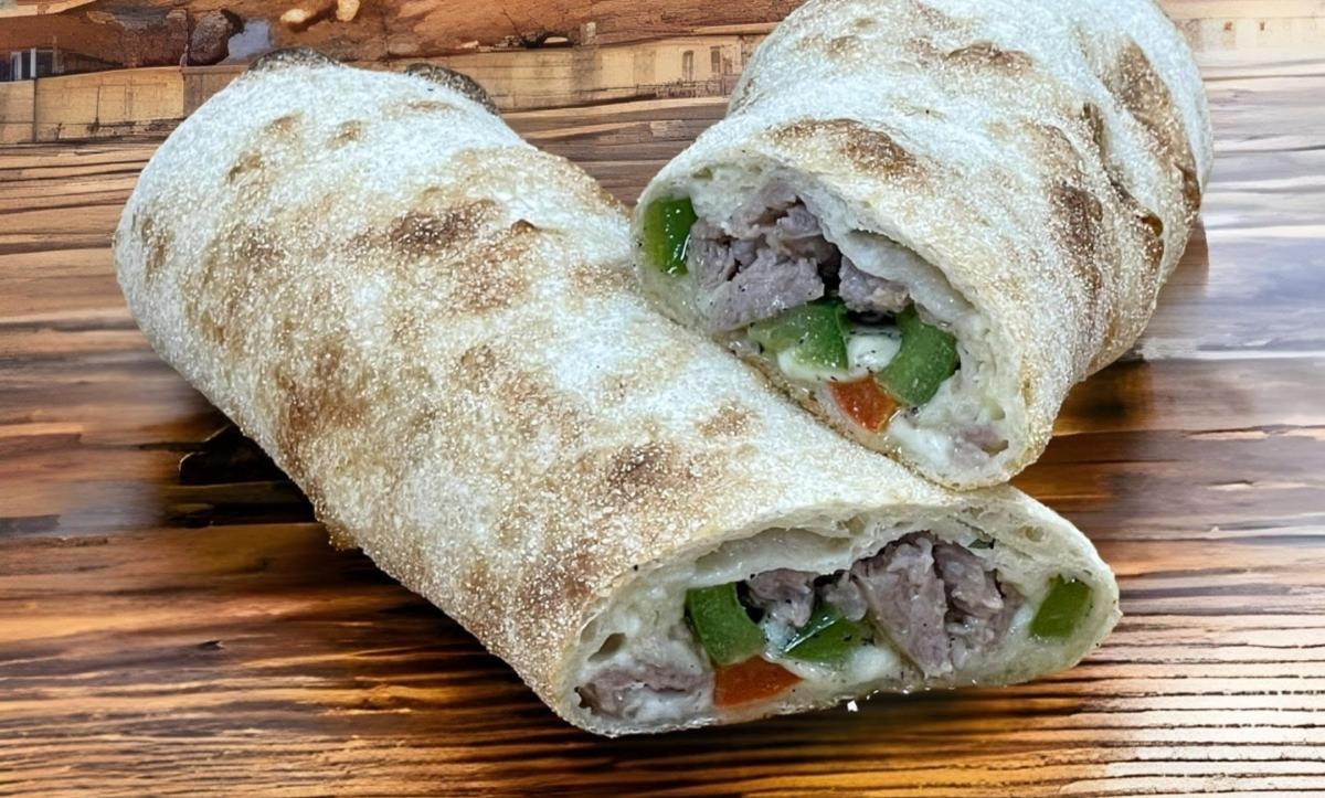 Sausage, Peppers & Onions Stromboli
