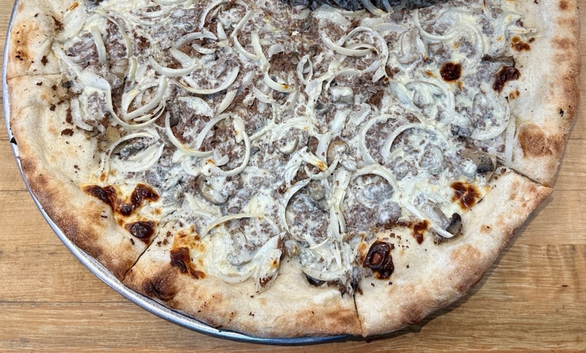 Philly Cheese Steak Pizza