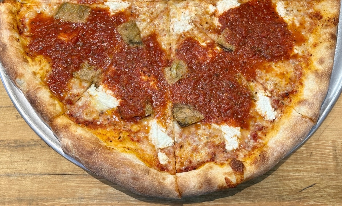 Eggplant Parm Pizza