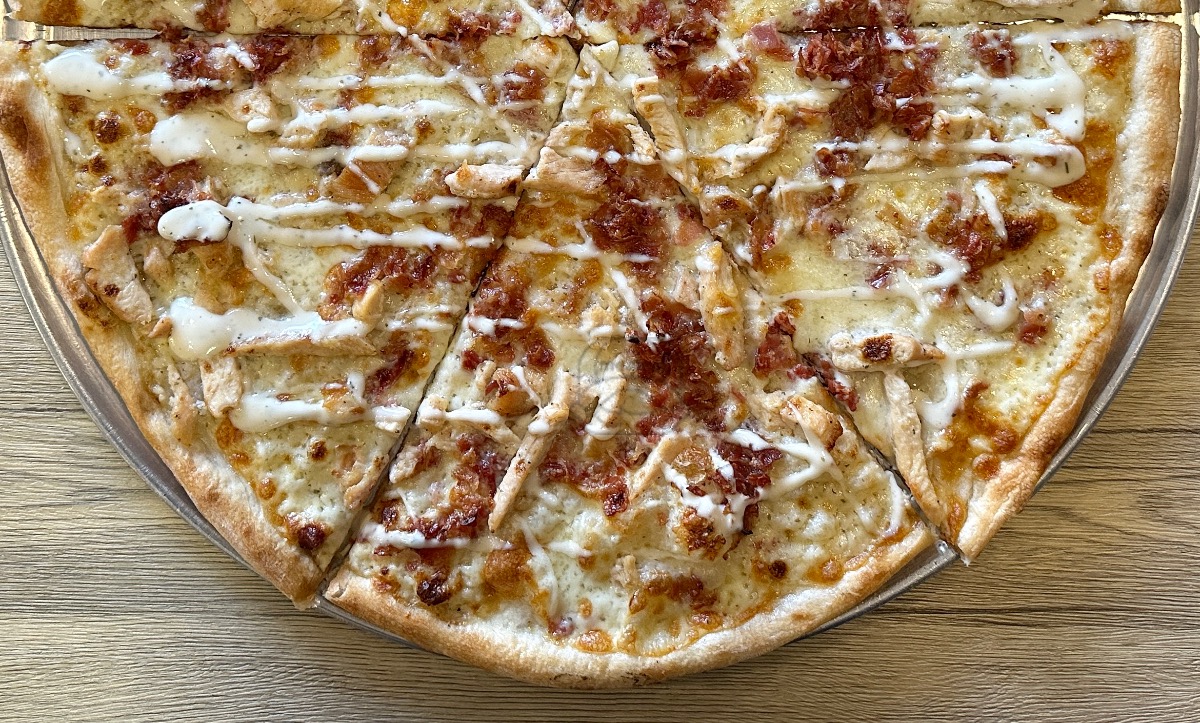 Chicken Bacon Ranch Pizza