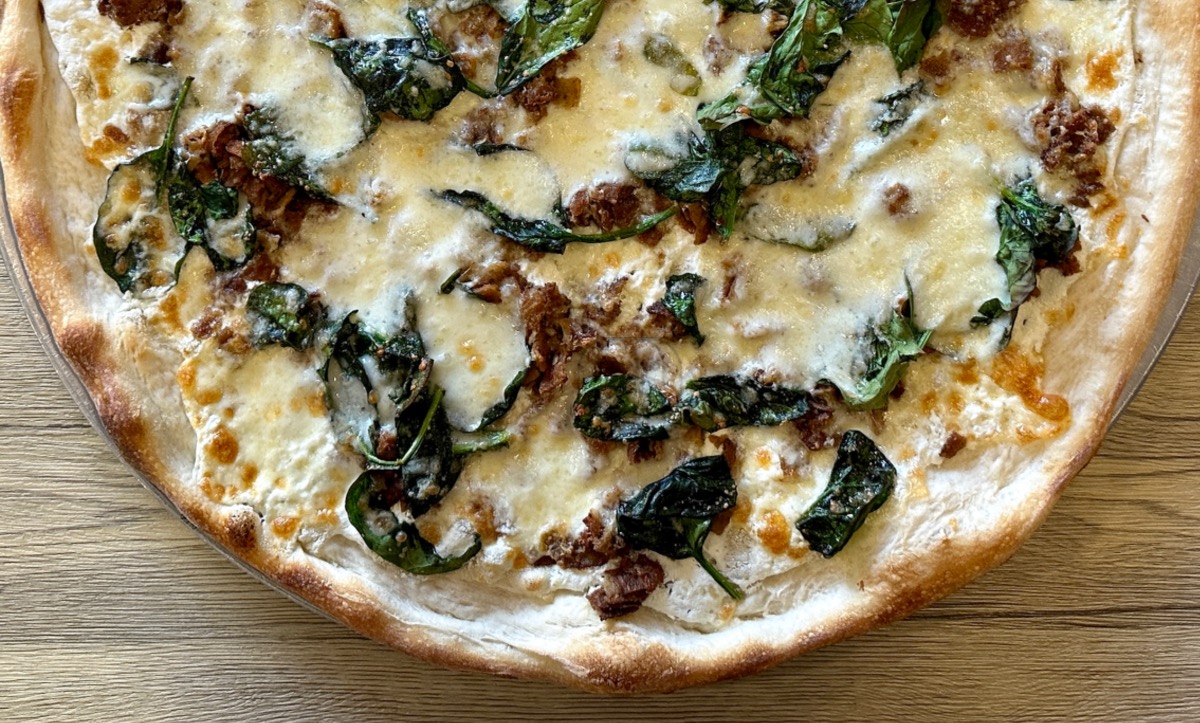 Eggplant Rollatini Pizza