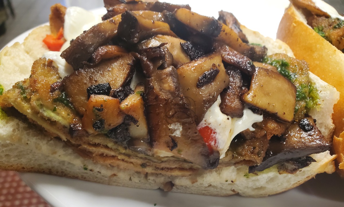 Portobello Mushroom Hero