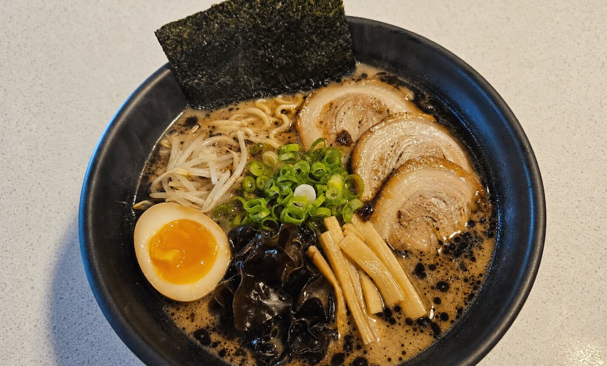 Black Garlic Shoyu Ramen