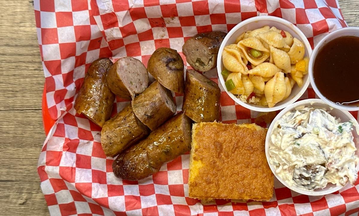 1/2 Cheddar Sausage Dinner