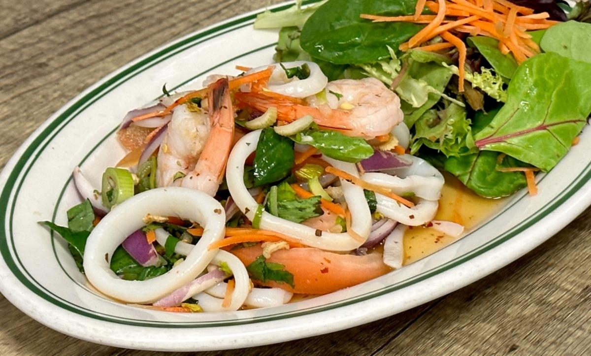 Shrimp & Calamari Herb Salad