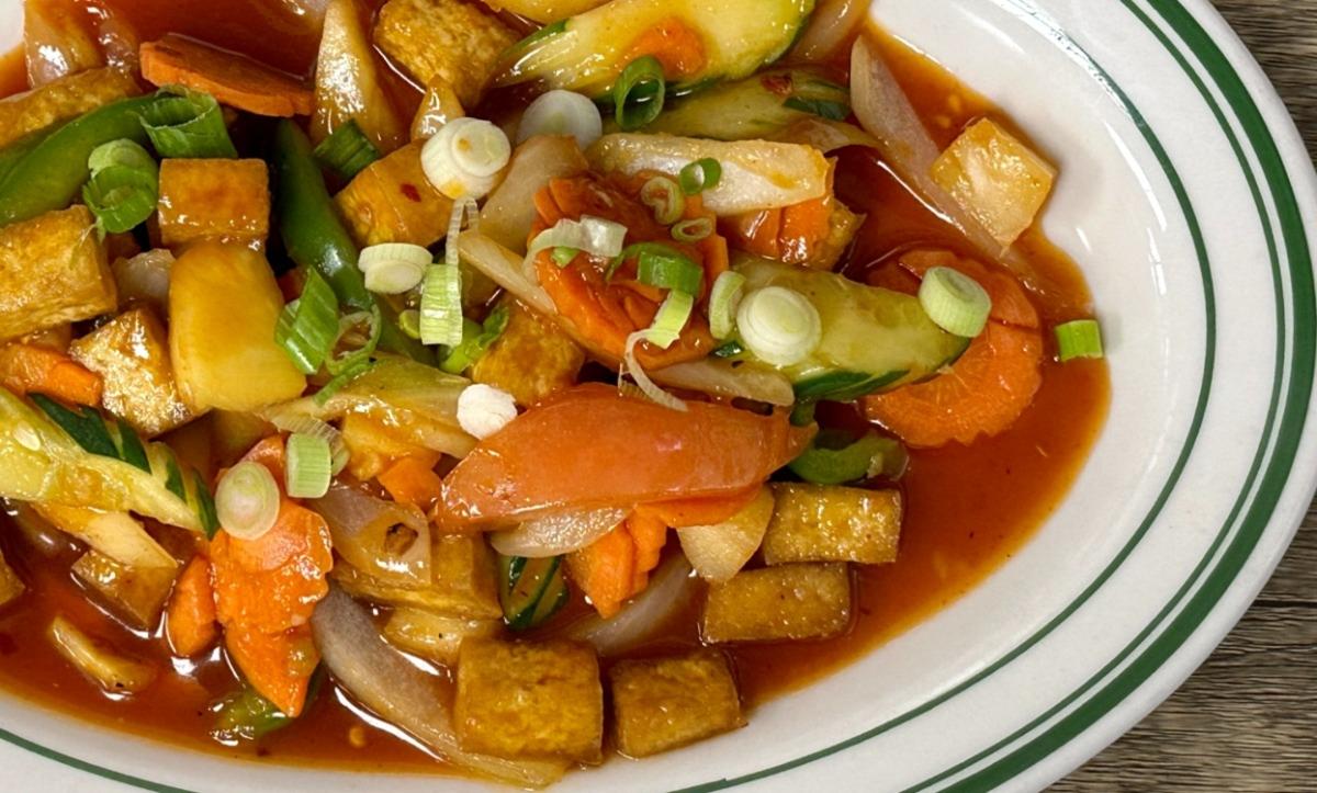 Stir-Fried Pineapple
