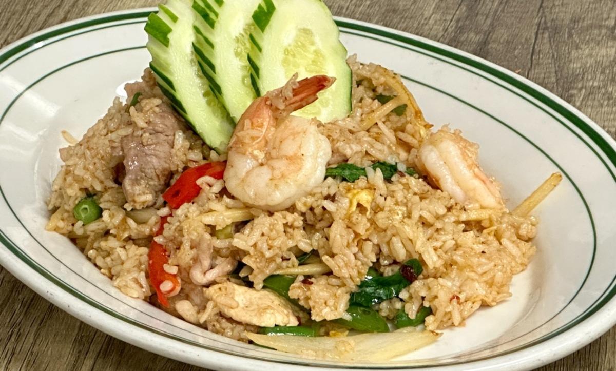 L-Spicy Basil Fried Rice