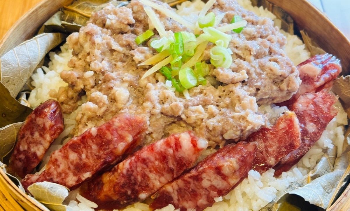 S8. Pork Loaf w. Chinese Sausage