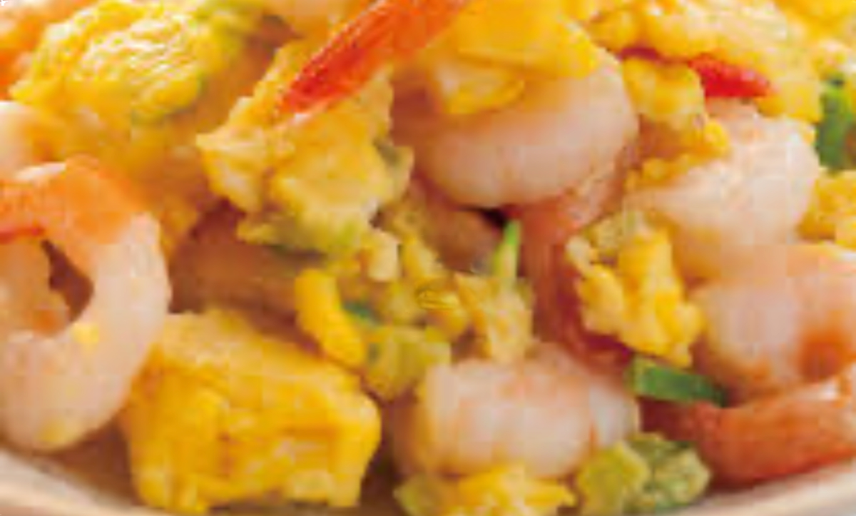 N1. Shrimp w. Scrambled Egg