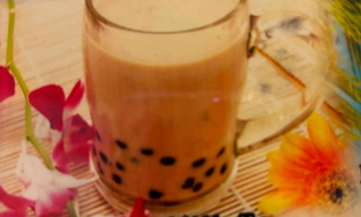T6. Green Tea Bubble Tea