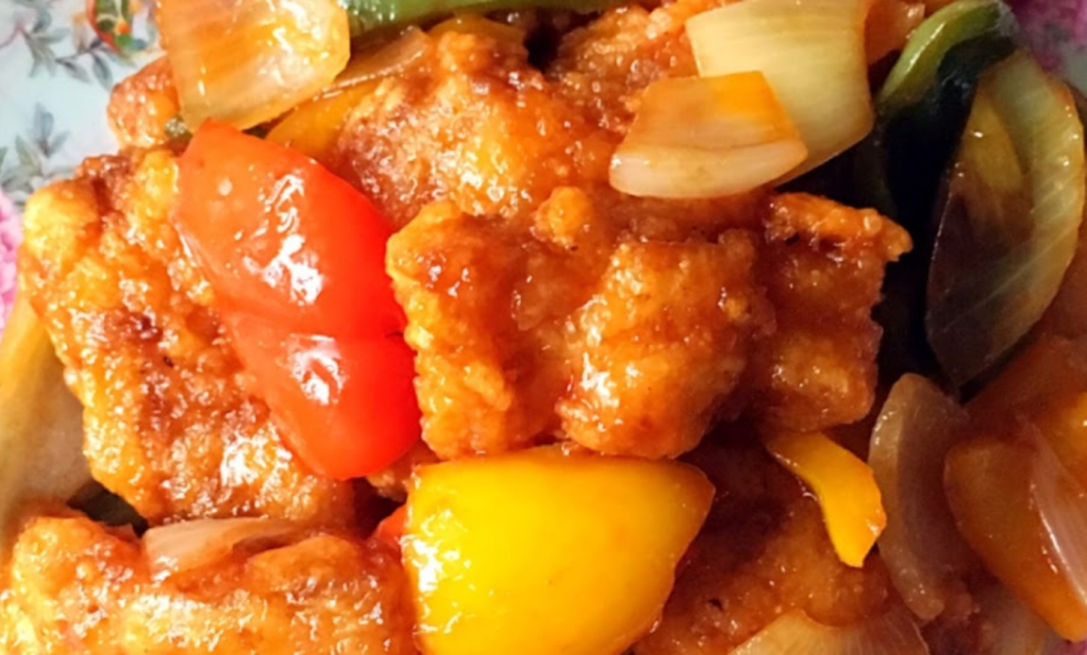 N4. Fish Fillet w. Sweet & Sour Sauce