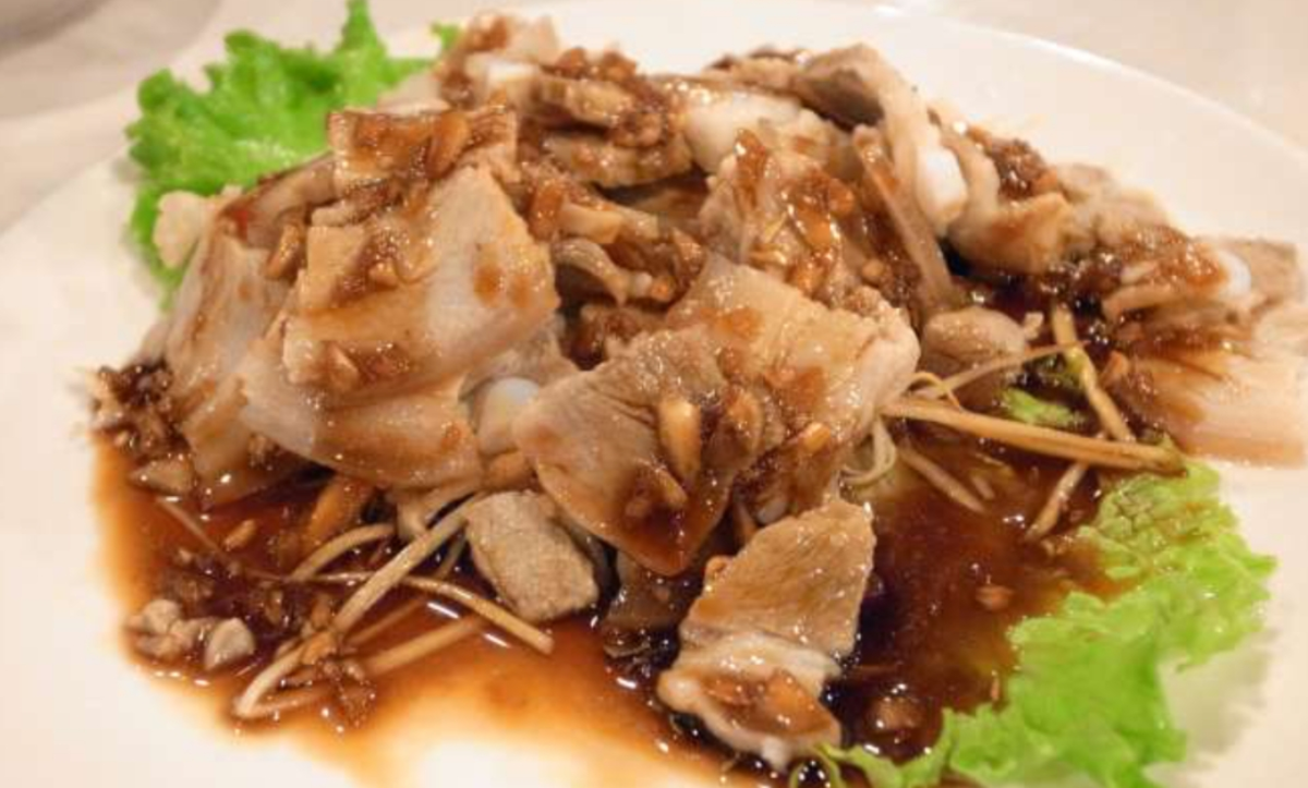 A13. Pork w. Spicy Garlic Sauce