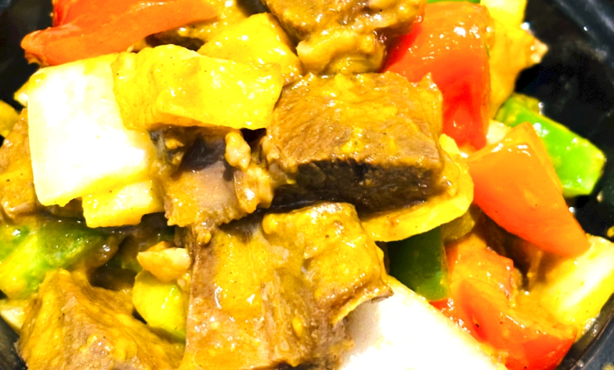 N27. Beef Chuck w. Curry in Pot