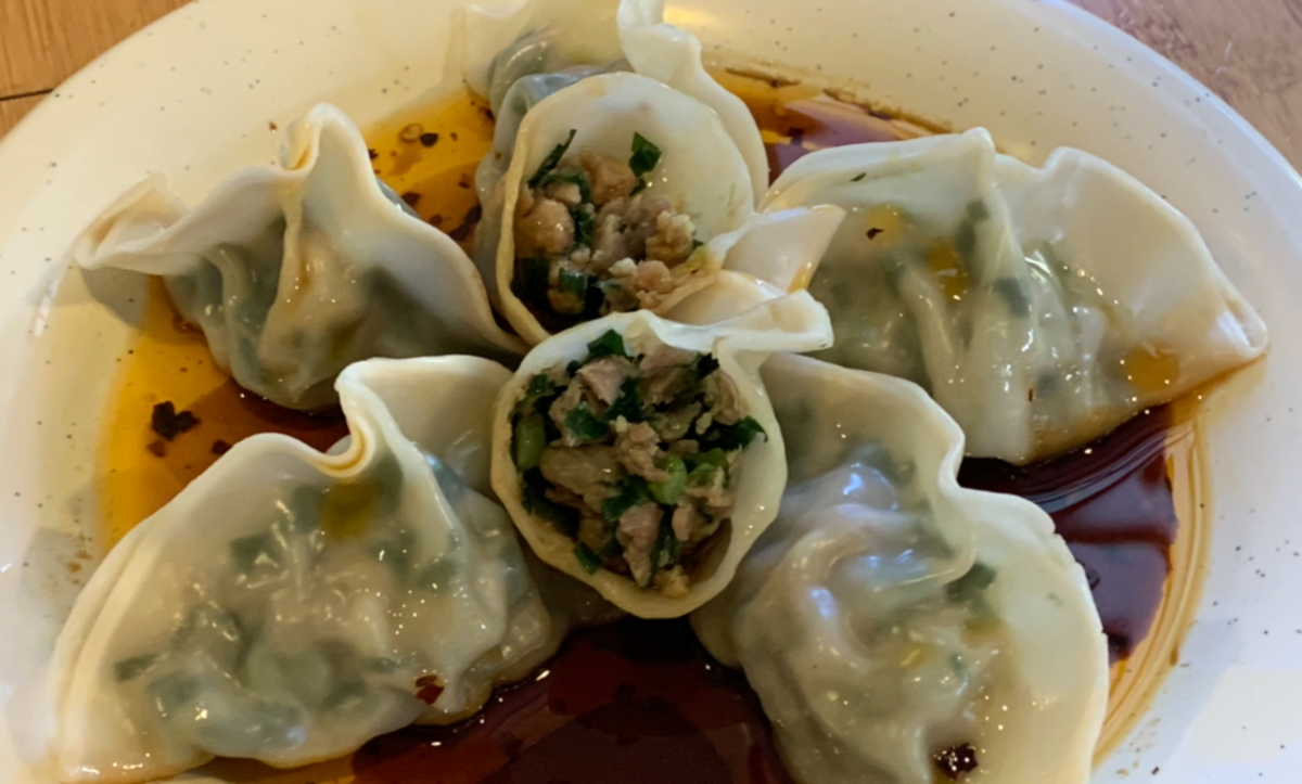 B16. Hot & Sour Dumplings