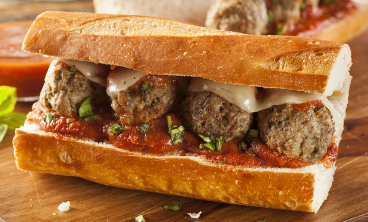Meatball Parmesan Sub