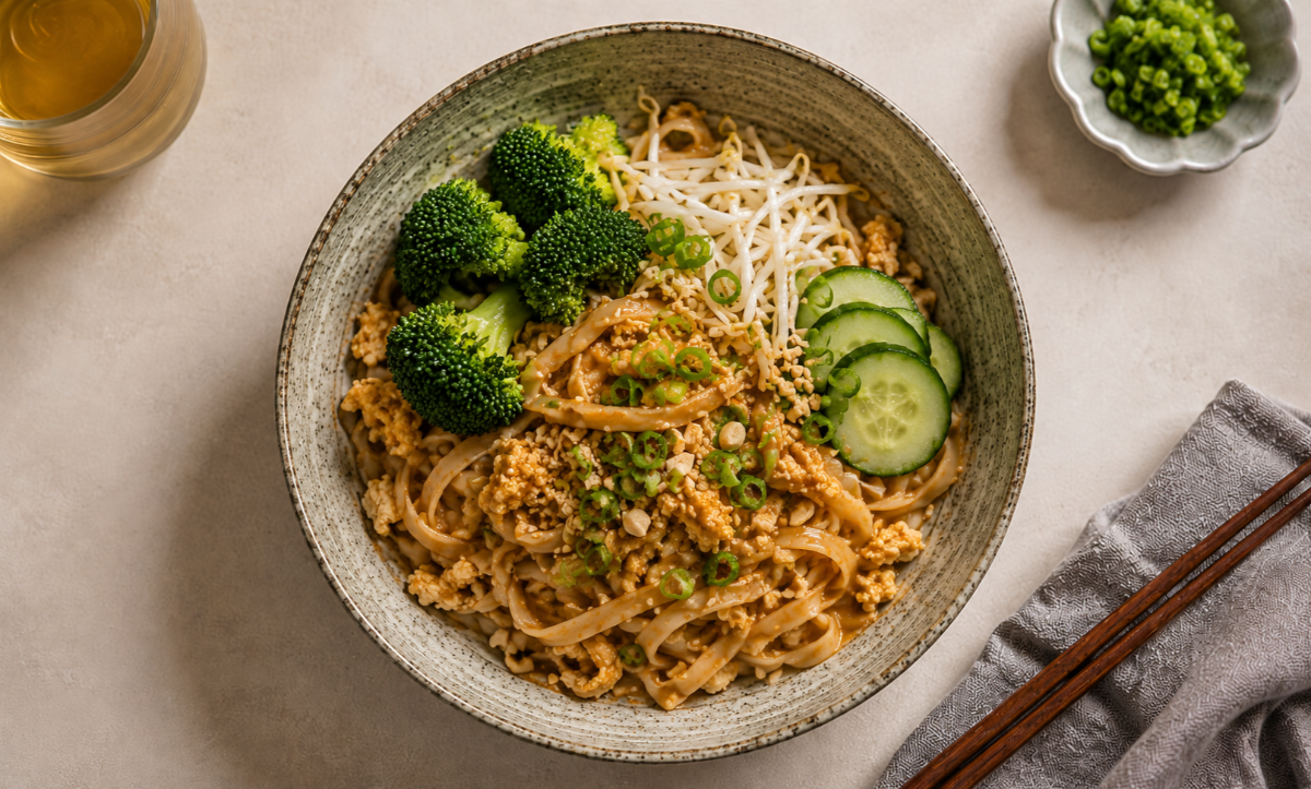 Vegetable rice noodle