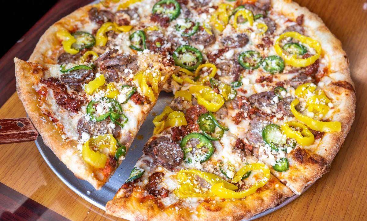 Mexitalia House Signature Pizza