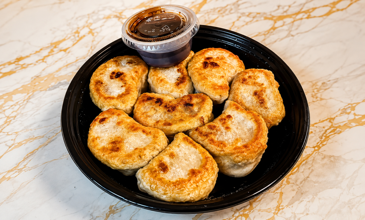 9. Fried Homemade Dumplings (8)